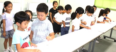 イグザム幼児教室撮影写真