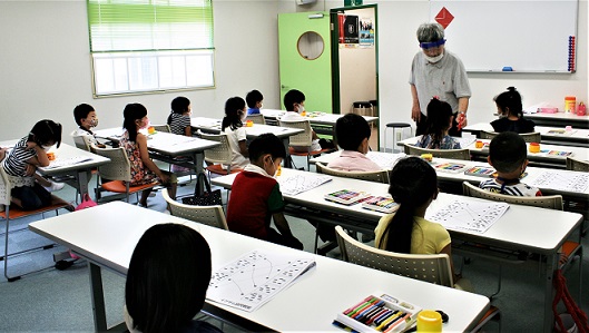 イグザム幼児教室撮影写真