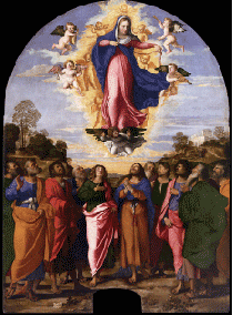 聖母の被昇天絵画